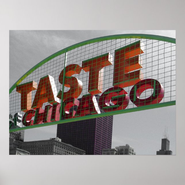 Taste of Chicago Poster (Front)