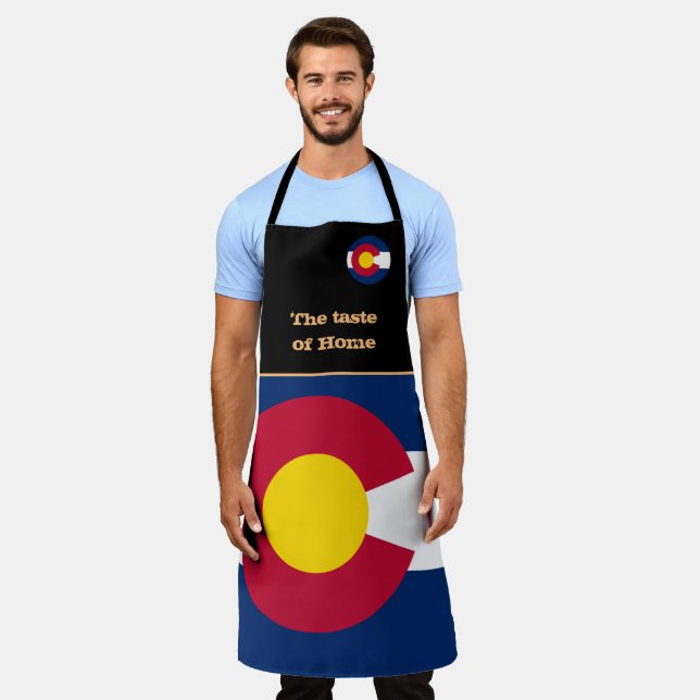 Taste of Home & Colorado Flag, Colorado /Cooking Apron (Worn)