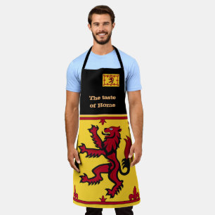 Taste of Home & Scottish Flag, Scotland /Cooking Apron