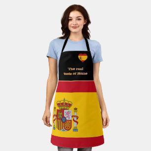 Taste of Home, Spanish Flag, Spain /España Cookin Apron
