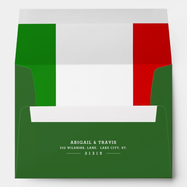 Taste of Italy Envelope (Back (Bottom))