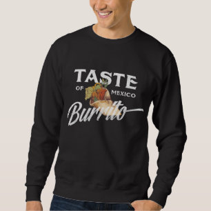 Taste of Mexico Guacamole Avocado Fruit Vintage De Sweatshirt