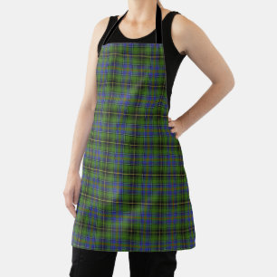 Taste of Scotland Clan MacInnes Tartan Plaid Apron