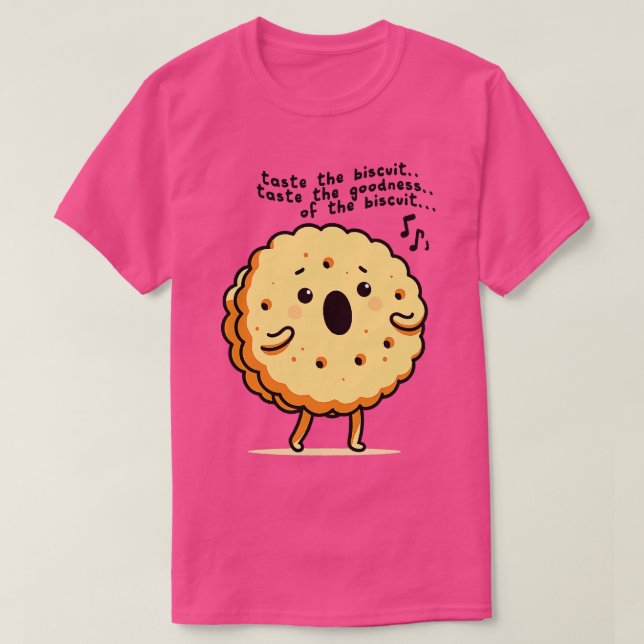 Taste The Biscuit T-Shirt (Design Front)