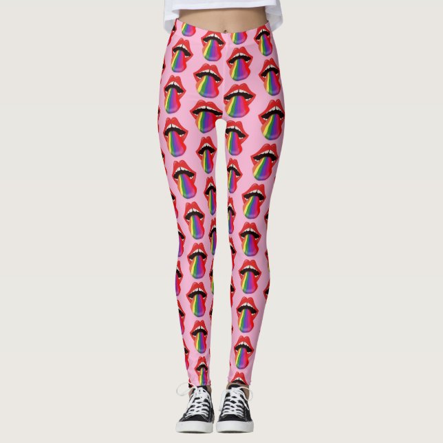 Taste the rainbow leggings (Front)