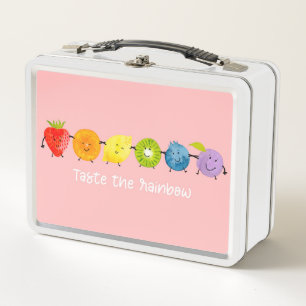 Taste the Rainbow Metal Lunch Box
