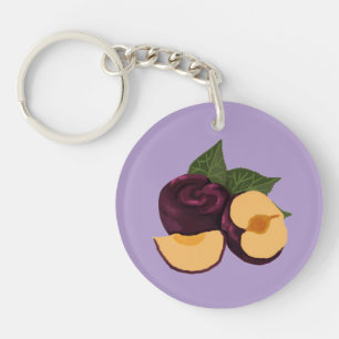 Tasteful Plums Key Ring