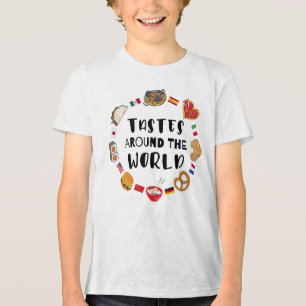 Tastes around the world Tri-Blend shirt