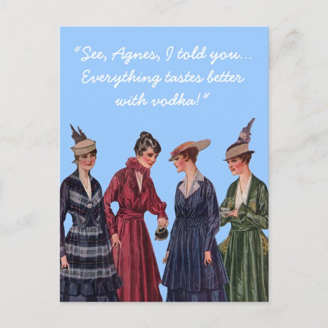 Tastes Better Postcard (Front)