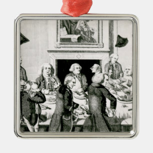 Tasting, 1780 metal tree decoration