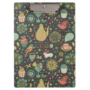 Tasty bright Tea Card Clipboard