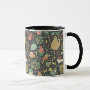 Tasty bright Tea Card Mug