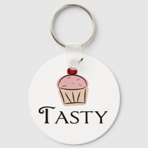 Tasty Cupcake Key Ring