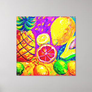 Tasty Fruits Painting. Buy Now Canvas Print