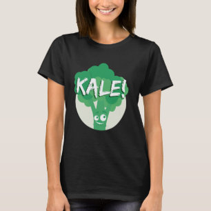 Tasty Green and Happy Kale Vegan T-Shirt