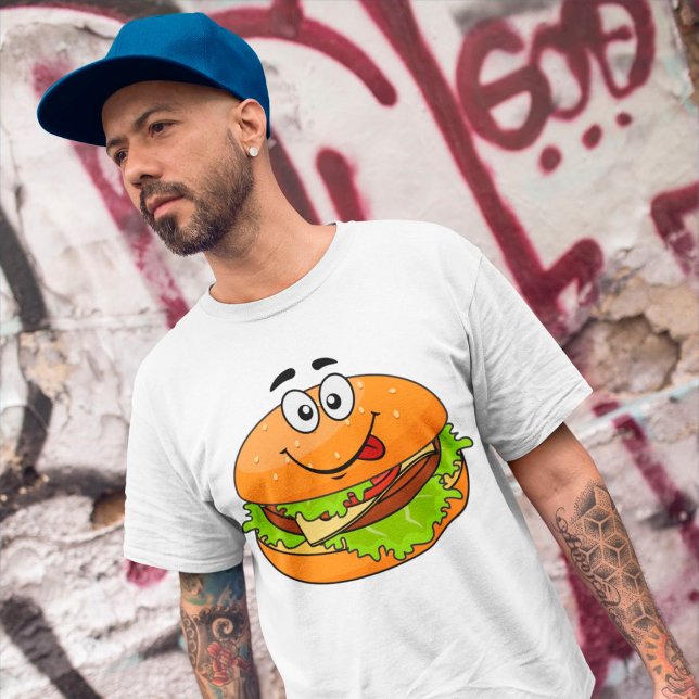 Tasty Hamburger T-Shirt (Creator Uploaded)