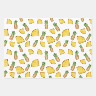Tasty Pineapple Gift Paper Design
