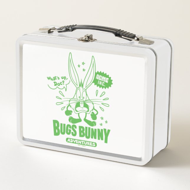 Tasty Retro BUGS BUNNY™ Metal Lunch Box (Front)