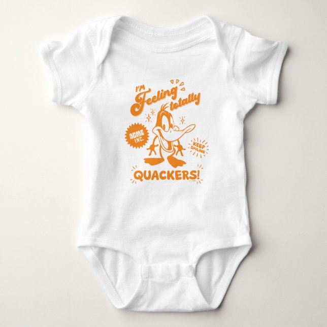 Tasty Retro DAFFY DUCK™ Baby Bodysuit (Front)