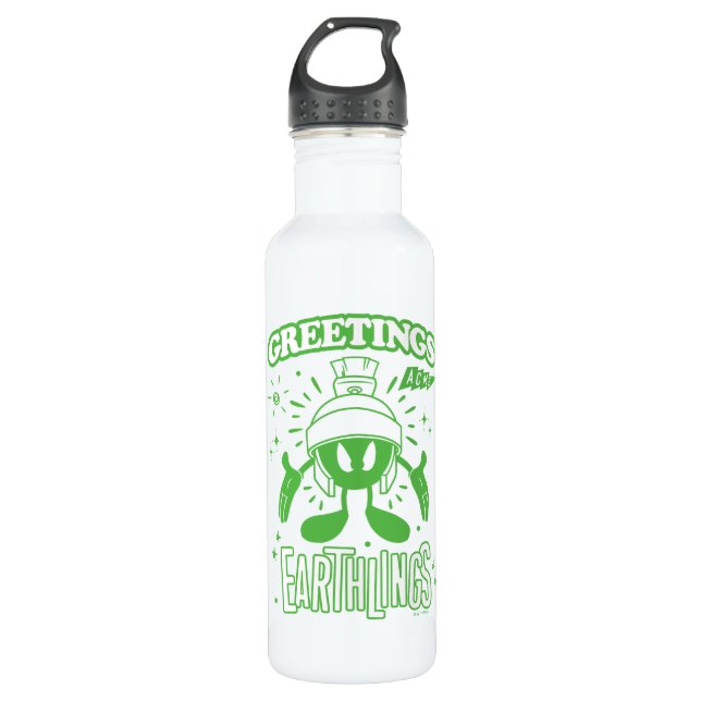 Tasty Retro MARVIN THE MARTIAN™ 710 Ml Water Bottle (Front)