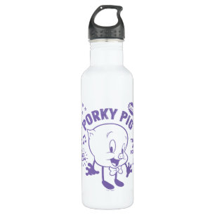 Tasty Retro Porky Pig 710 Ml Water Bottle