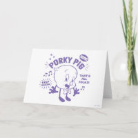 Tasty Retro Porky Pig