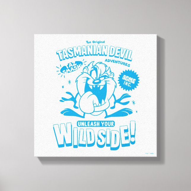 Tasty Retro TAZ™ Canvas Print (Front)