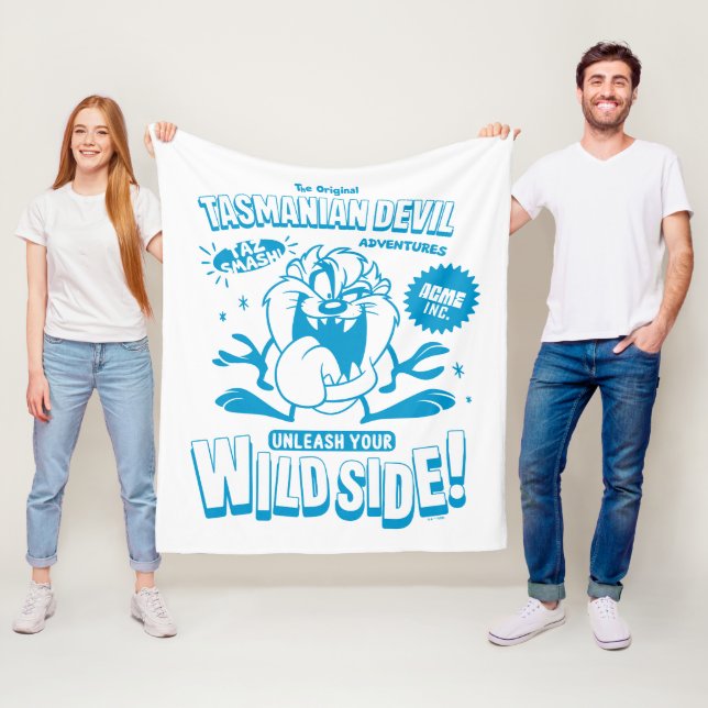 Tasty Retro TAZ™ Fleece Blanket (In Situ)