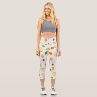 Tasty Salad on Your Capri Leggings
