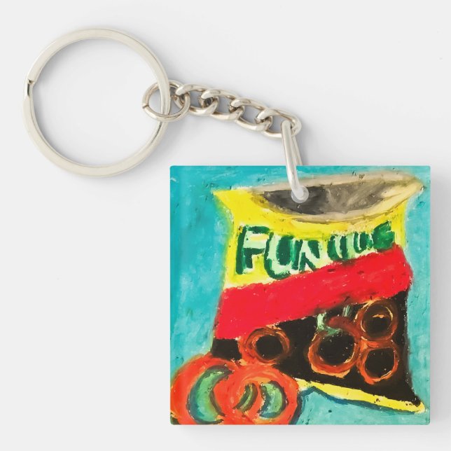 Tasty Snack Key Ring (Front)