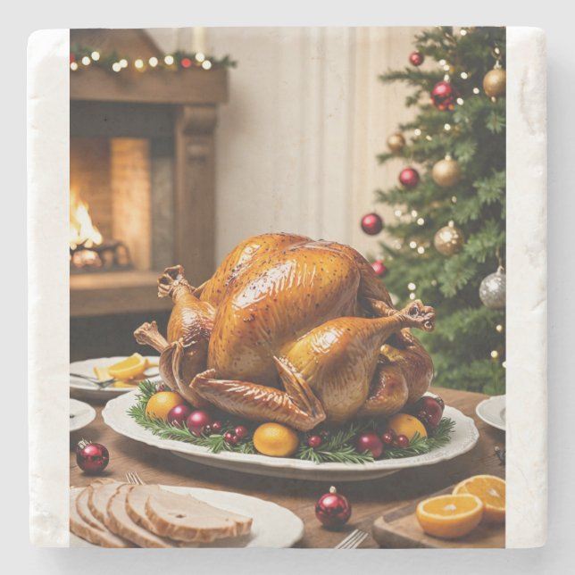 Tasty turkey coaster (Front)