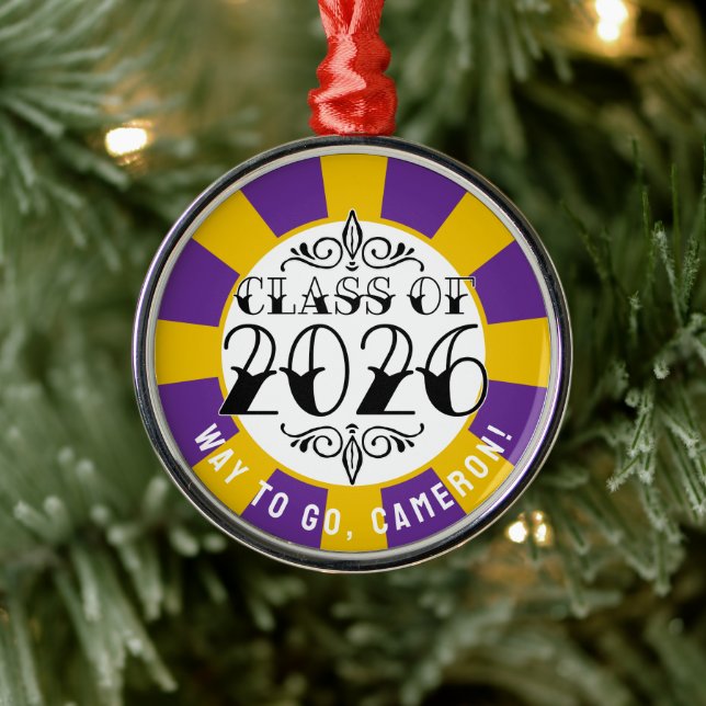 Tat Class of 2026 Graduation Metal Tree Decoration (Tree)