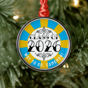 Tat Class of 2026 Graduation Metal Tree Decoration