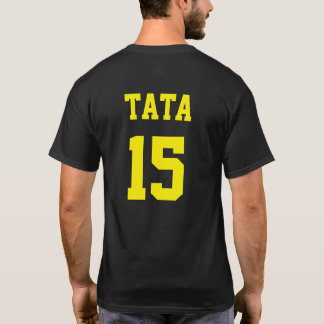 Tata Serbian Dad Yellow Jersey Number 15 T-Shirt