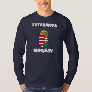 Tatabanya, Hungary with coat of arms T-Shirt