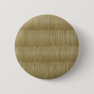 Tatami Mat 畳 2 6 Cm Round Badge