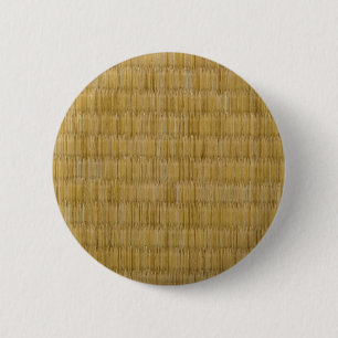 Tatami Mat 畳 6 Cm Round Badge