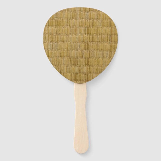 Tatami Mat 畳 Hand Fan (Front)