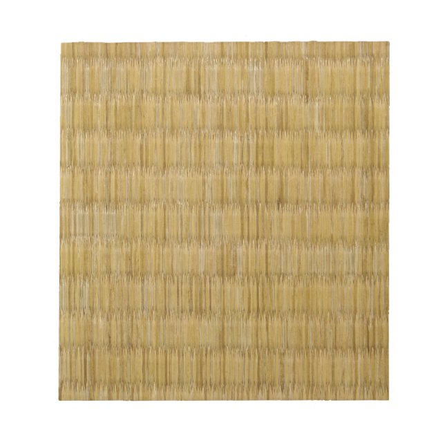 Tatami Mat 畳 Notepad (Front)