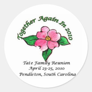 Tate Family Reunion Stickers