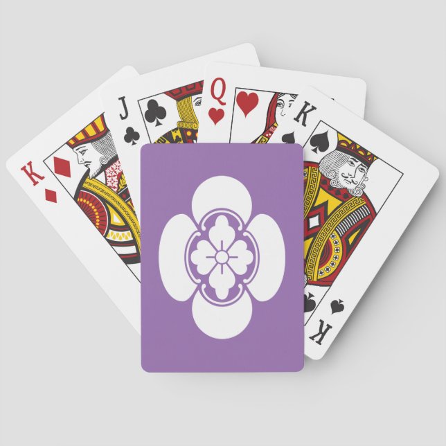 Tateboke Bicycle Playing Cards (Back)