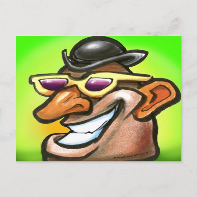 Tater Head Postcard (Front)