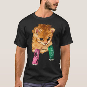 tater tot cat Tater Tot The Cat Tater Tot Bonkers T-Shirt