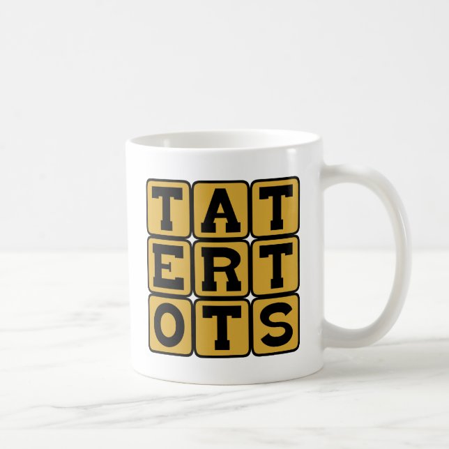 Tater Tots, Fried Potato Breakfast Treat Coffee Mug (Right)