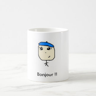 tato fr, Bonjour !! Coffee Mug