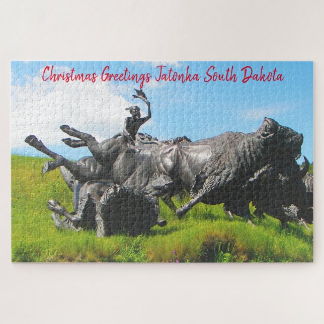 Tatonka South Dakota Jigsaw Puzzle (Horizontal)