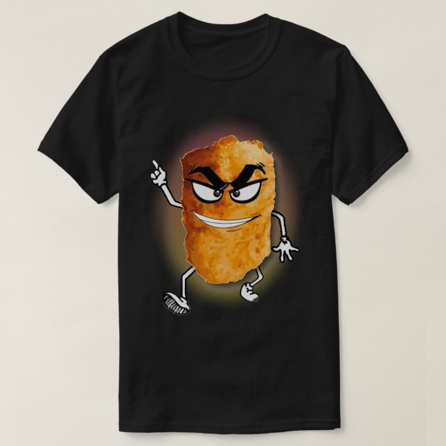 Tator Tot Man  T-Shirt (Design Front)