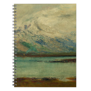 Tatra Mountain Landscape by Ladislav Mednyanszky Notebook