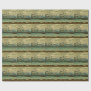 Tatra Mountain Landscape by Ladislav Mednyanszky Wrapping Paper