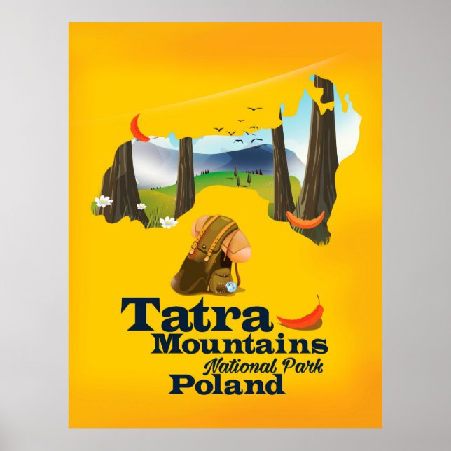 Tatra Mountains National Park, Poland Poster (Front)